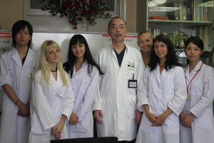 С японскими коллегами